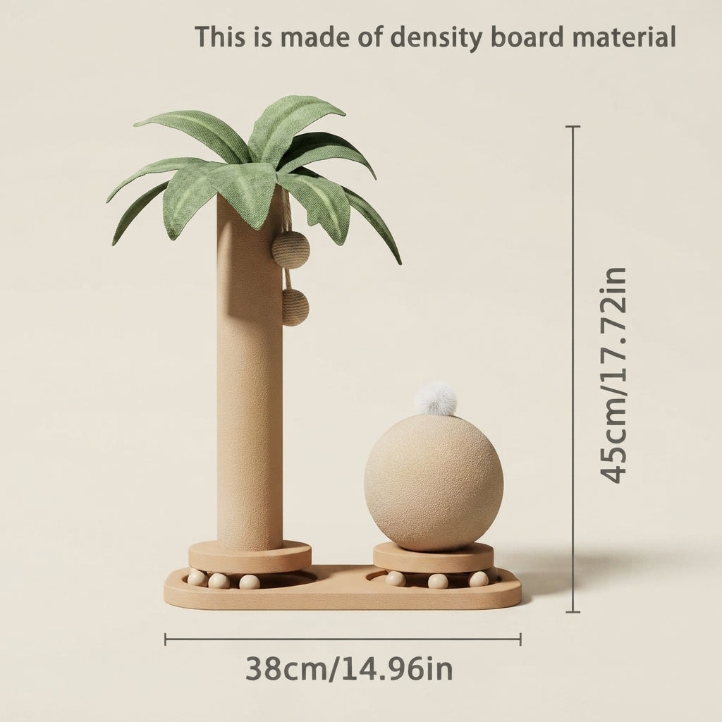 Outdoor Coconut Tree Scratching Post