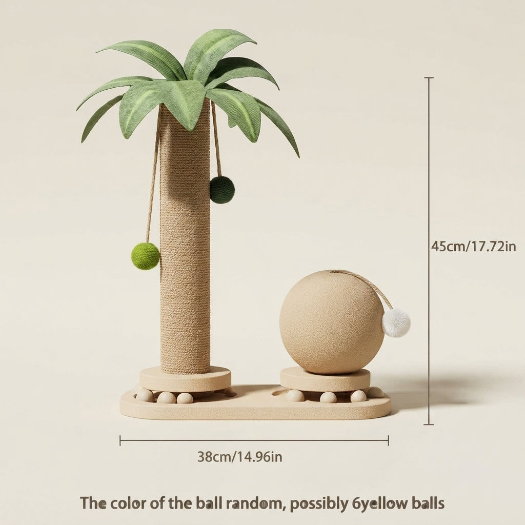 Outdoor Coconut Tree Scratching Post