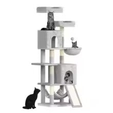 158cm Large Multi-Level Cat Tree