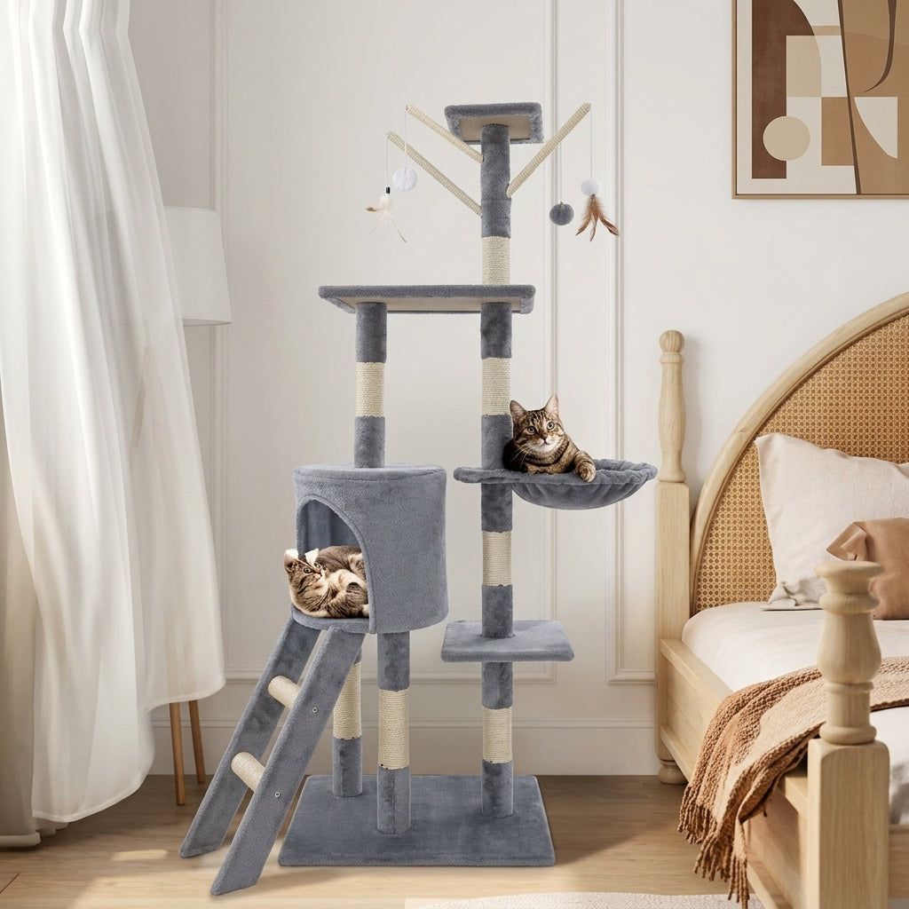 138cm Tall Cat Tree Tower
