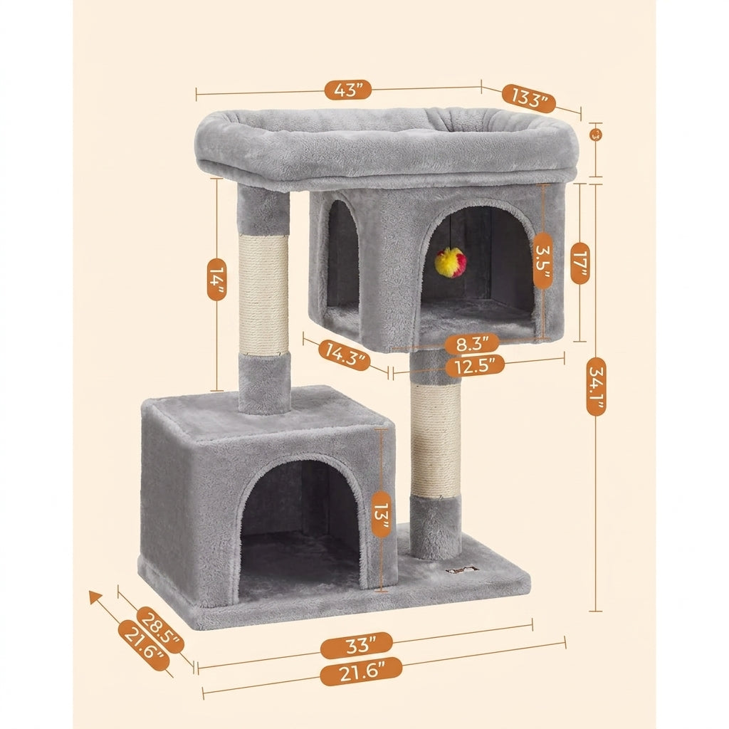 84cm Large Cat Tree Tower