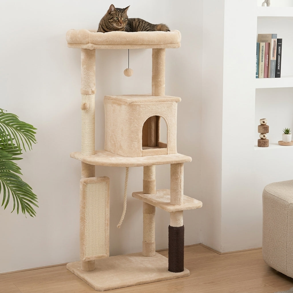 132cm Large Cat Tree Tower