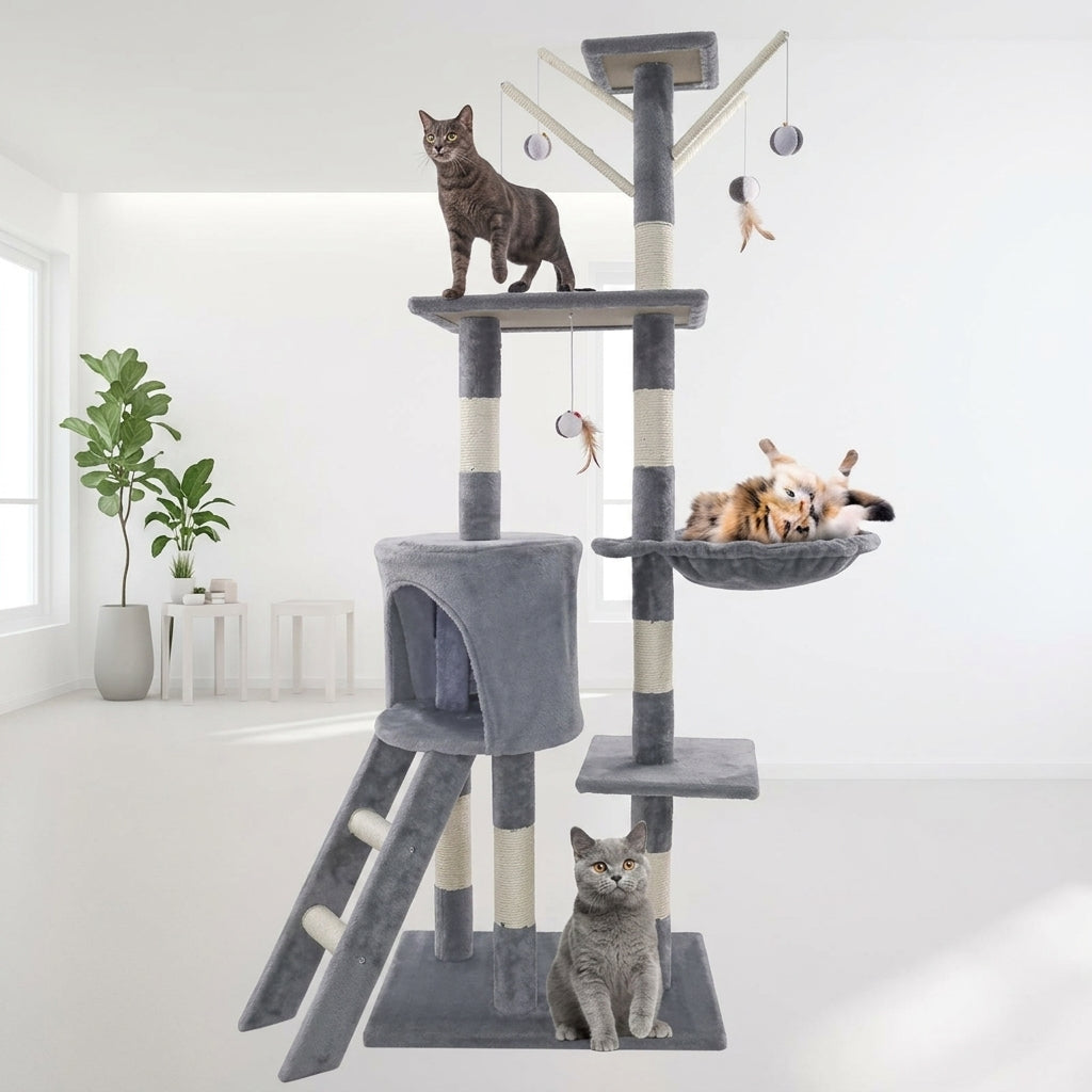 140cm Outdoor Cat Tree Tower
